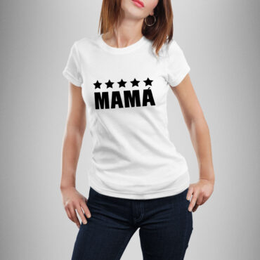 Camiseta "Mamá 5 estrellas"