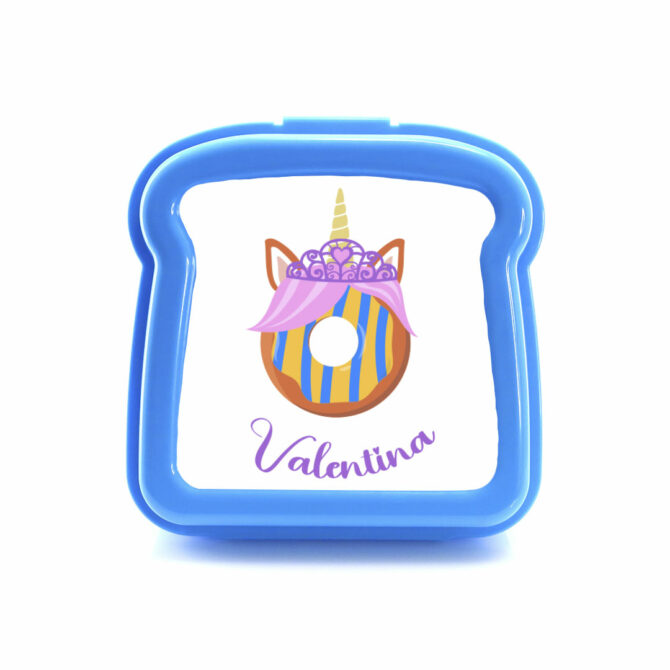 Fiambrera para sandwich personalizada modelo "Valentina"