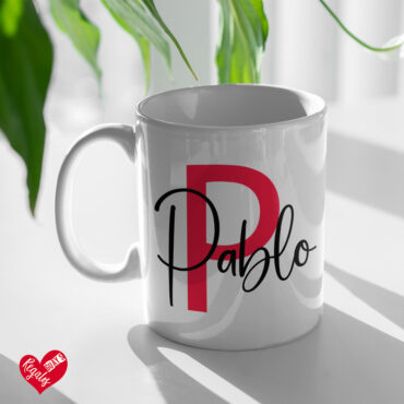 Taza Personalizada Modelo "Inicial". 250 ml - Modelo 1