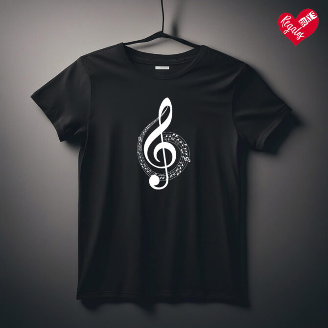 Camiseta "Clave de sol infinita"