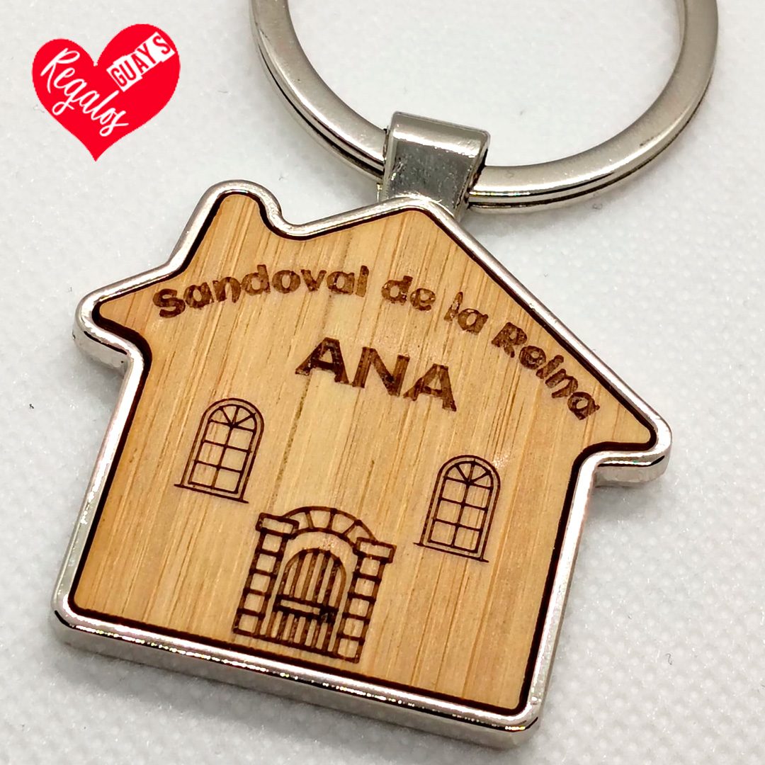 Llavero Casa Personalizado