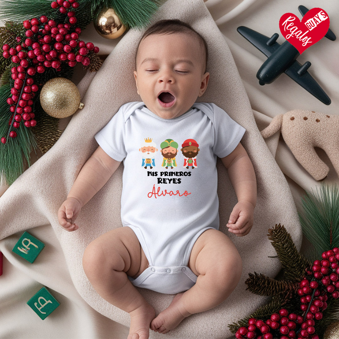 Body bebé “Mis Primeros Reyes”