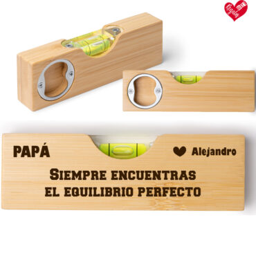 Nivel de burbuja personalizado | Regalo Día del Padre
