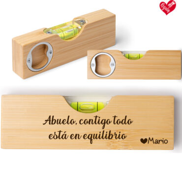 Nivel de burbuja personalizado | Regalo Día del Padre